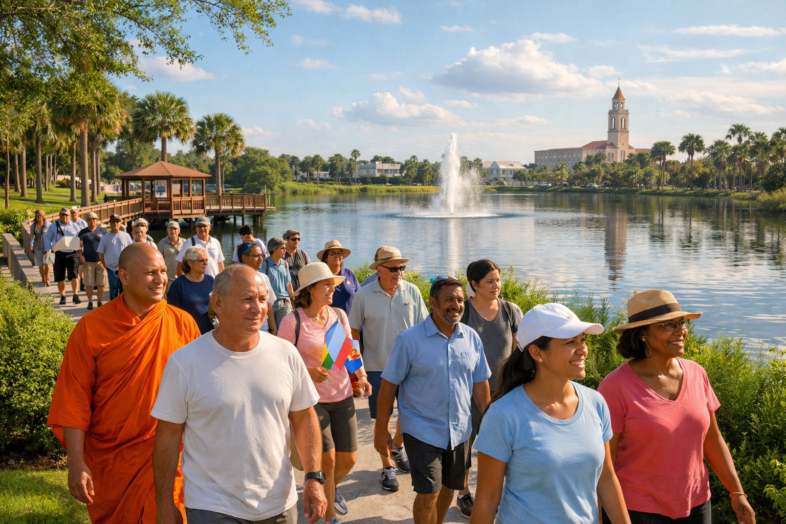 Promoting Community Harmony Through Walking Events in Kissim