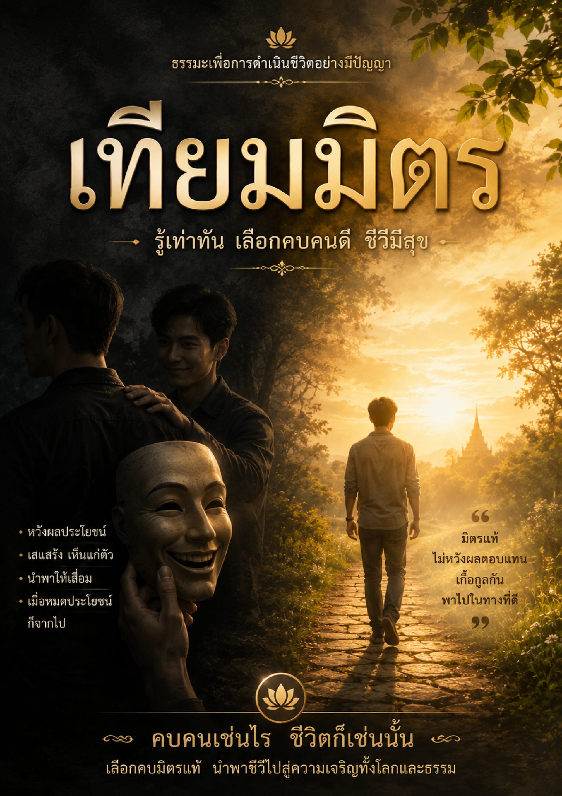 คิหิปฏิบัติ-ความหมาย-มิตรเทียม 4 cover