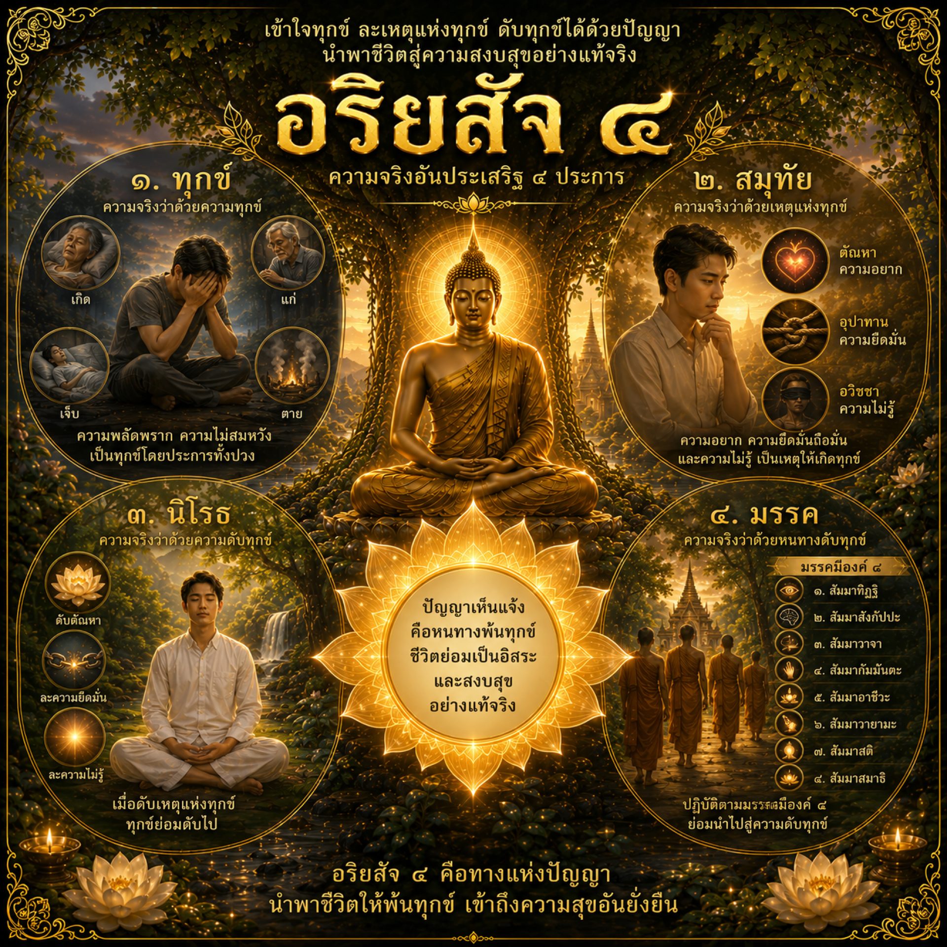 อริยสัจ ๔ cover