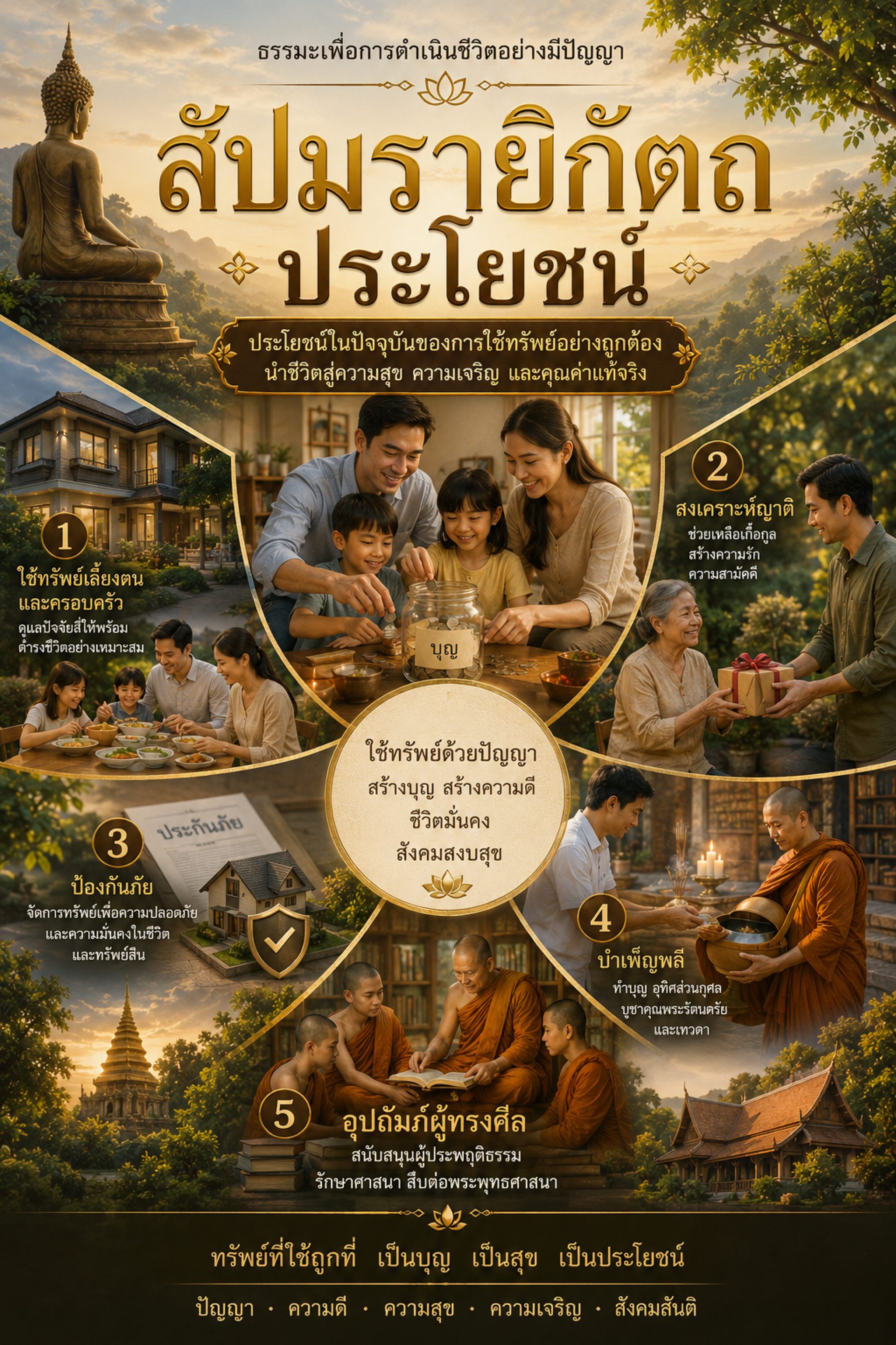 สัมปรายิกัตถประโยชน์ 4 cover