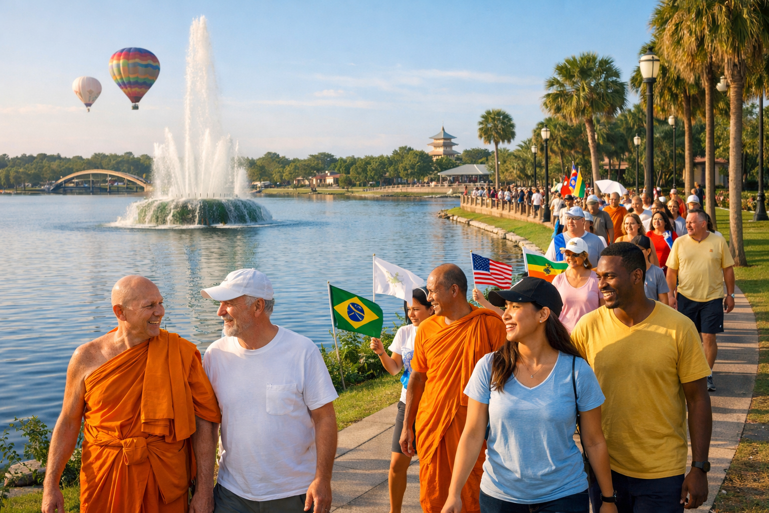 Fostering Community Harmony Through Walking Events in Kissim
