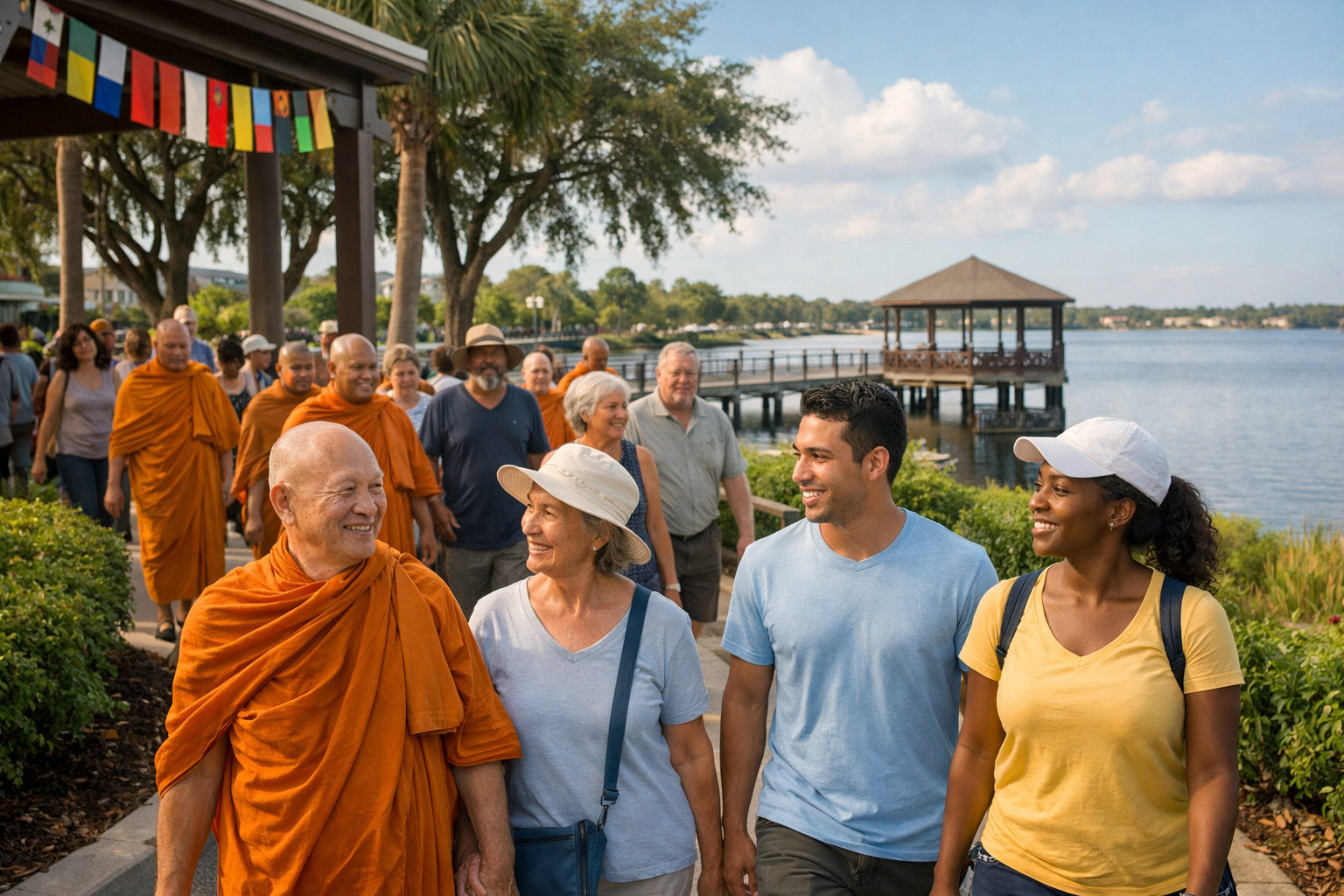 Exploring Community Unity Through Walking in Kissimmee, FL
