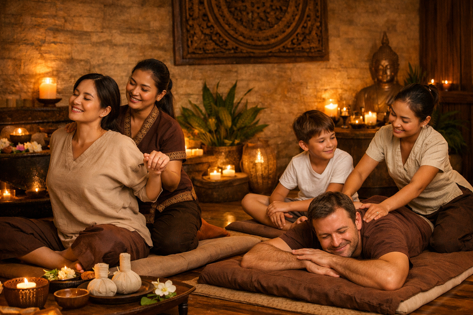 Finding Harmony: The Benefits of Thai Massage for Families i