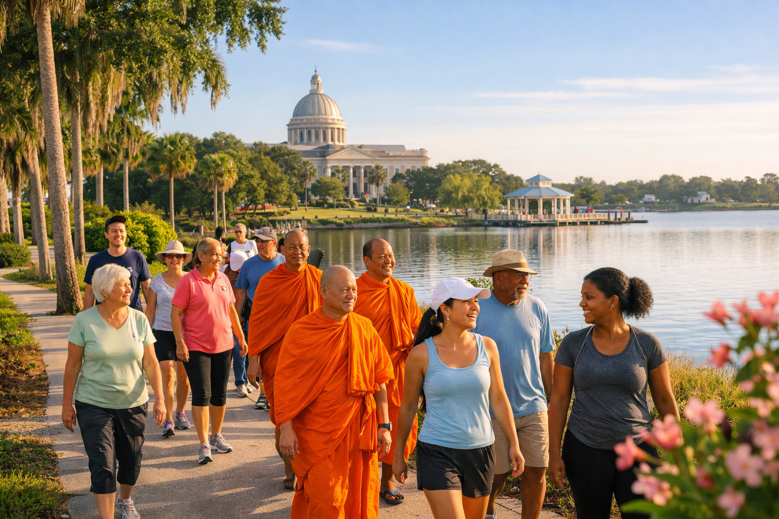 Community Walking Events for Health and Well-Being in Kissim
