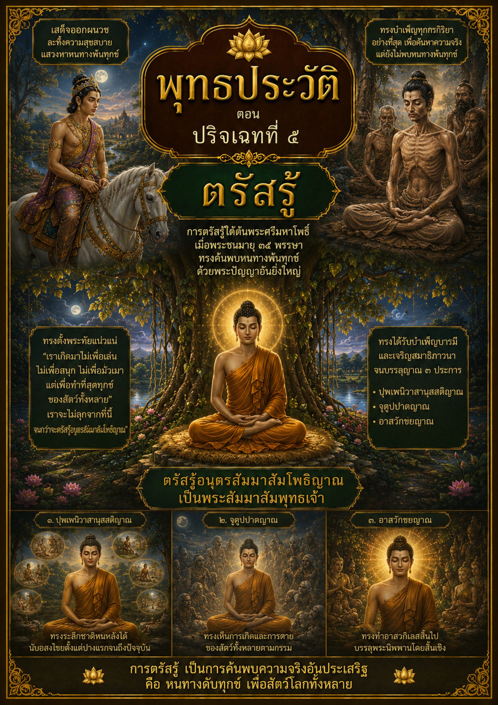 ปริจเฉทที่ 5 : ตรัสร cover
